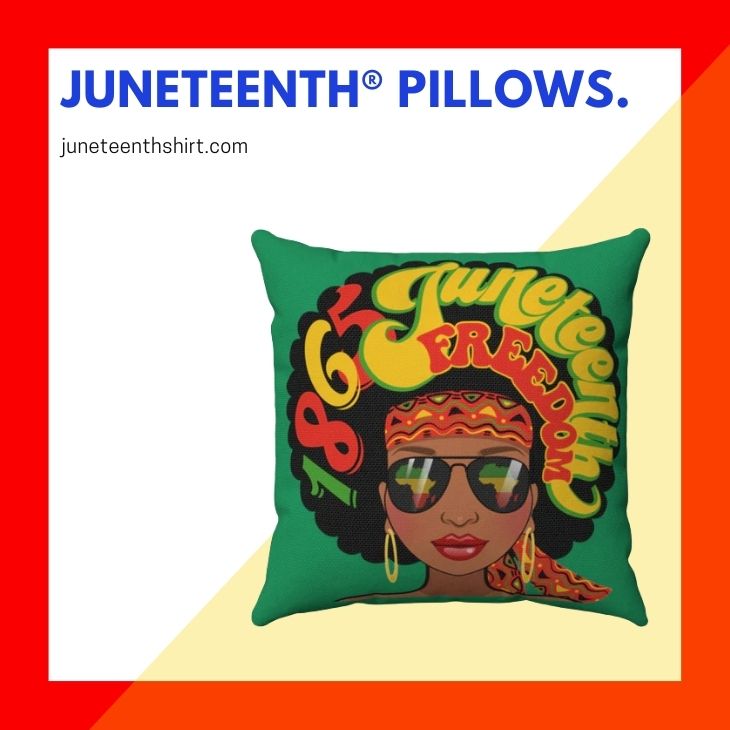 JUNETEENTH PILLOWS - Juneteenth Shirt